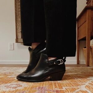 Rag & Bone Sullivan black booties 7.5.